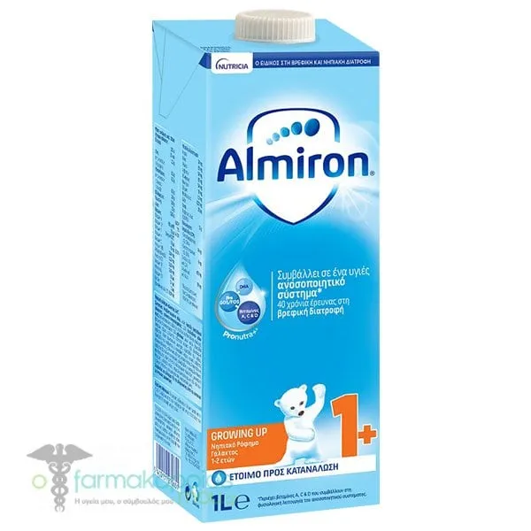 Nutricia Almiron Growing Up 1+ Baby Milk, 1lt