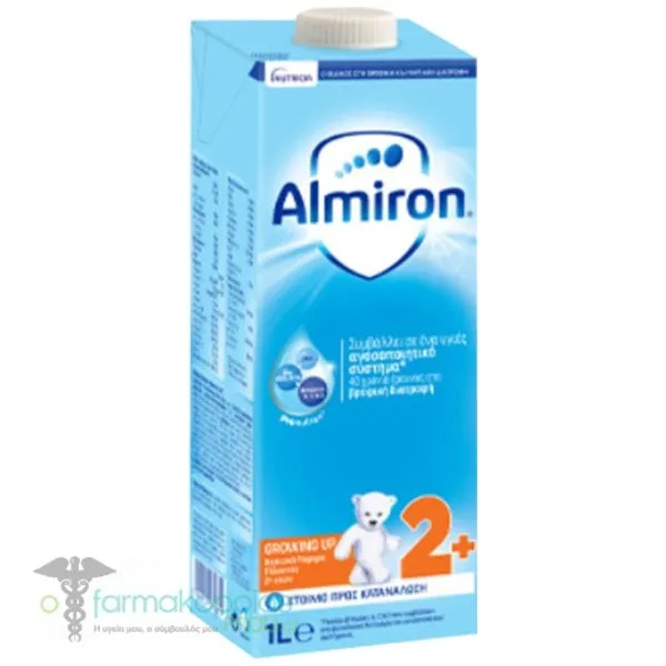 Nutricia Almiron Growing Up 2+ Baby Milk 2Y+, 1lt
