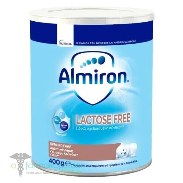 Nutricia Almiron Lactose Free Baby Milk, 400gr