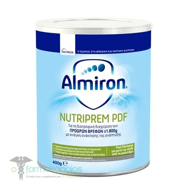 Nutricia Almiron Nutriprem PDF Baby Milk 0m+, 400gr