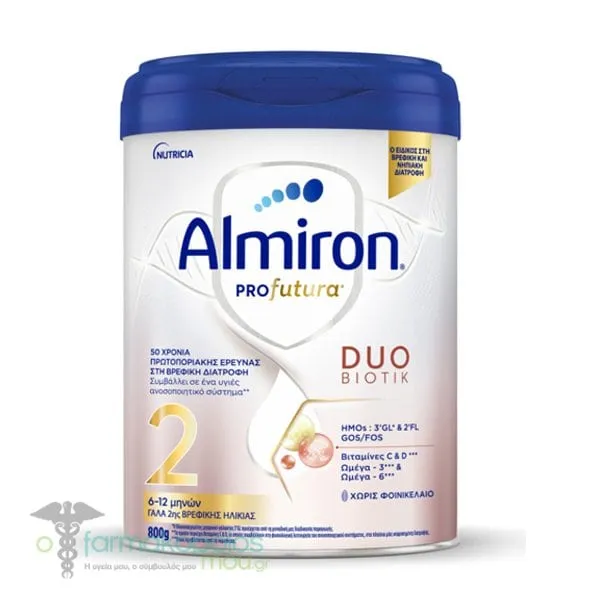 Nutricia Almiron Profutura 2 Baby Milk 6m+, 800gr