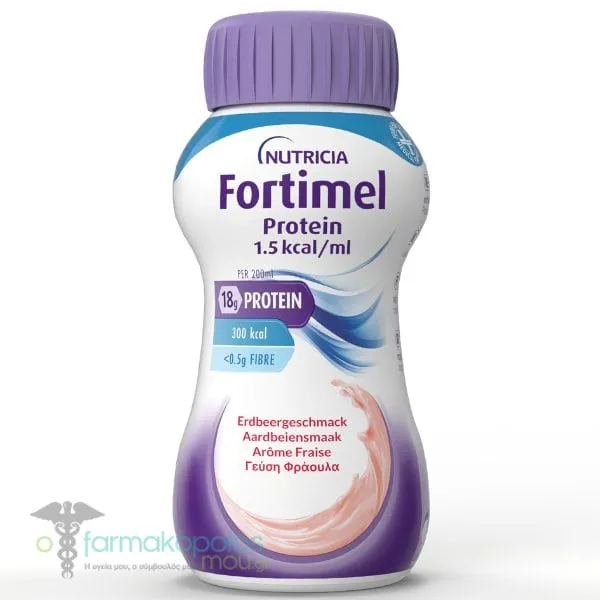 Nutricia Fortimel Protein 1.5 kcal Strawberry, 200ml