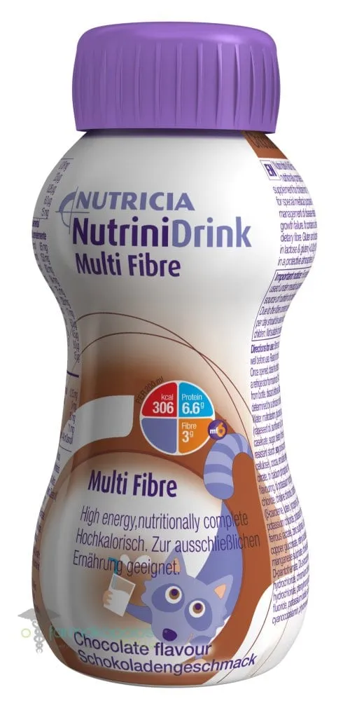 Nutricia NutriniDrink Multi Fibre Σοκολάτα, 200ml