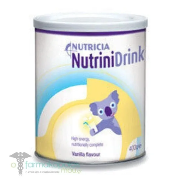 Nutricia Nutrinidrink Powder Θρεπτικό Τρόφιμο Βανίλια από 12m+, 400g