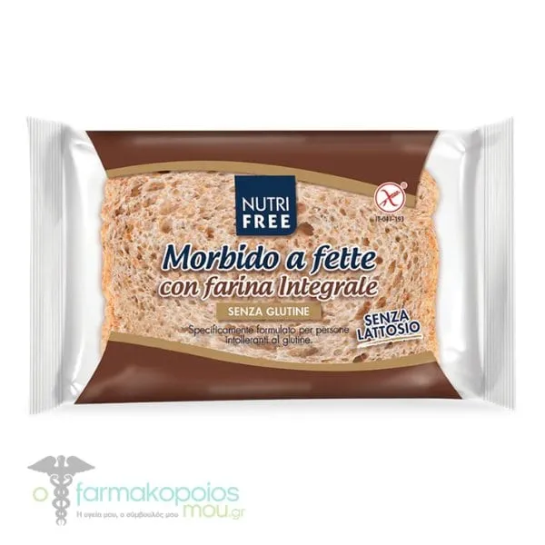 Nutrifree Wholemeal Sliced Bread, 125g
