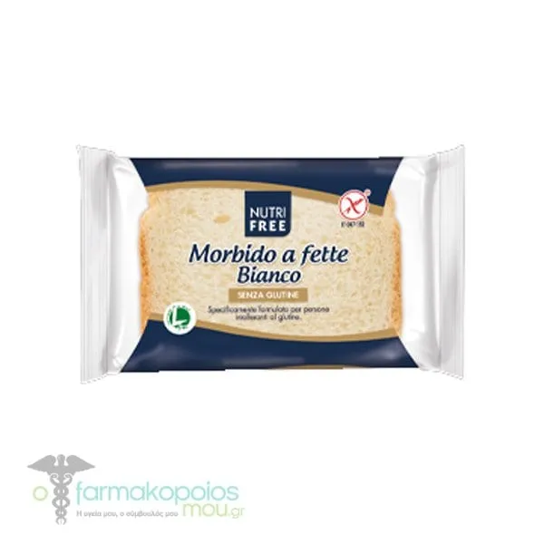 NutriFree Soft Sliced Bread Gluten Free, 165gr