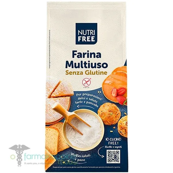 Nutrifree Farina Multiuso Flour for All Uses Gluten Free, 1kg