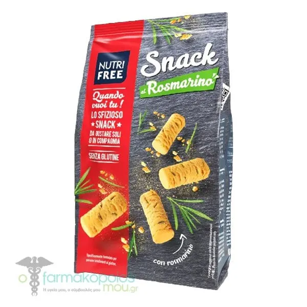 Nutrifree Snack At Rosmarino with Rosemary Gluten Free, 100gr