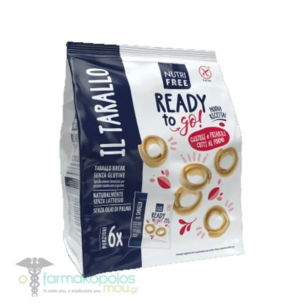 NutriFree Tarallo Breadsticks Gluten Free, 180gr