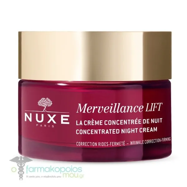 Nuxe Merveillance Lift Concentrated Night Cream, 50ml