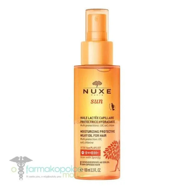 Nuxe Sun Moisturising Protective Milky Oil For Hair, 100ml