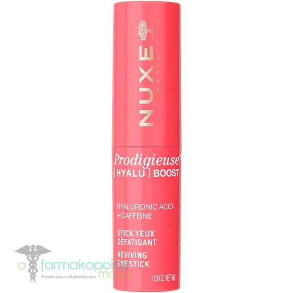 Nuxe Prodigieuse Hyalu Boost Eye Stick Στικ κατά των Μαύρων Κύκλων, 8.5g