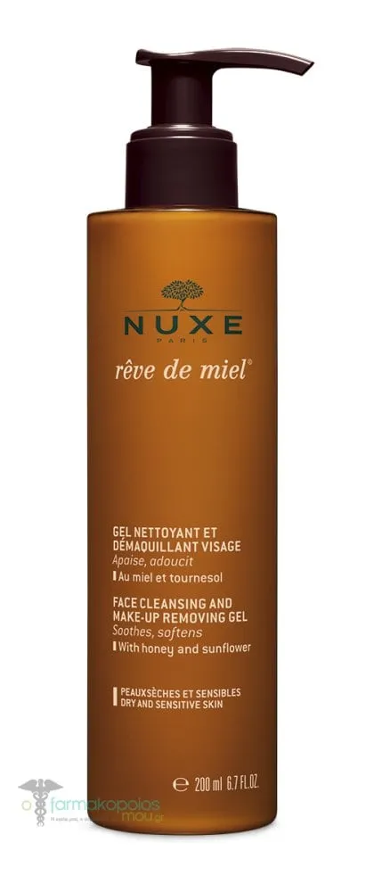 Nuxe Reve de Miel Face & Body Ultra-Rich Cleansing Gel, 200ml