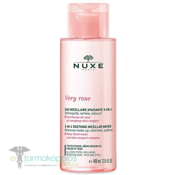 Nuxe Very Rose 3-in-1 Soothing Micellar Water, 200ml