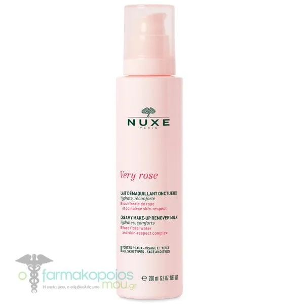Nuxe Very Rose Creamy Make-up Remover Milk, 200ml