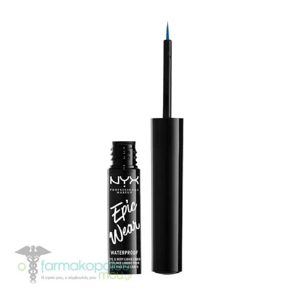 NYX PROFESSIONAL MAKE UP Epic Wear Waterproof Liquid Liner, 3,5ml - 05 Saphire