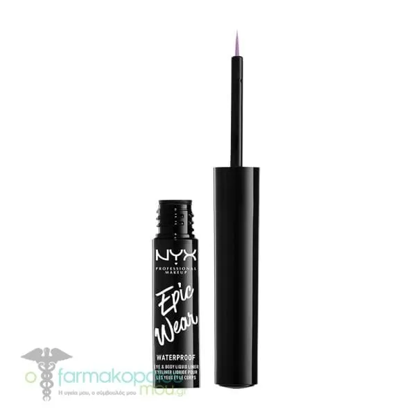 NYX PROFESSIONAL MAKE UP Epic Wear Waterproof Liquid Liner, 3,5ml - 06 Lilac