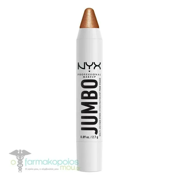 NYX PROFESSIONAL MAKE UP Jumbo Multi-Use Highlighter Stick, 2.7g - Apple Pie