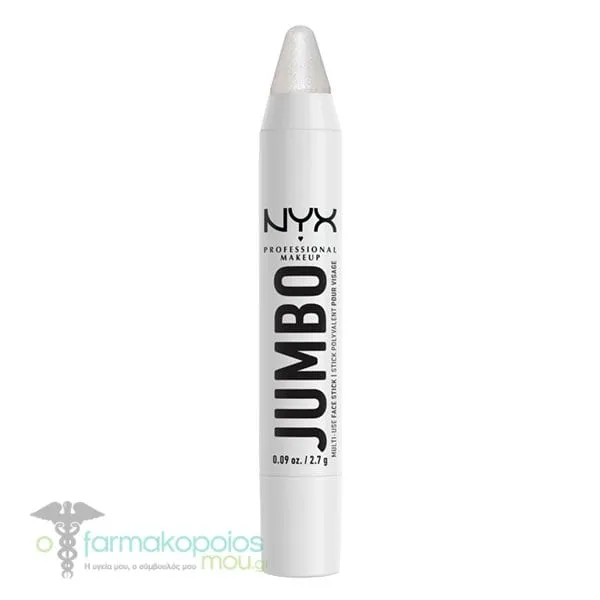 NYX PROFESSIONAL MAKE UP Jumbo Multi-Use Highlighter Stick, 2.7g - Vanilla Ice Dream