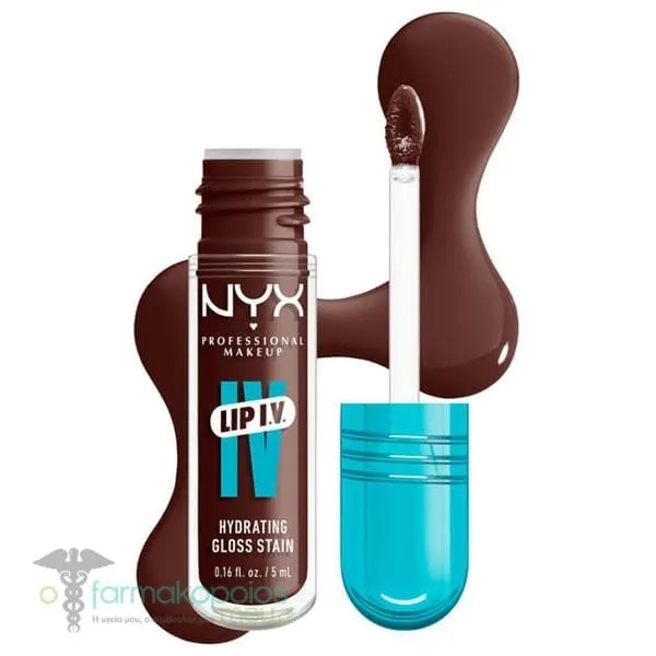 NYX PROFESSIONAL MAKE UP Lip IV Gloss Stain, 5ml - 05 Mocha Me Wet