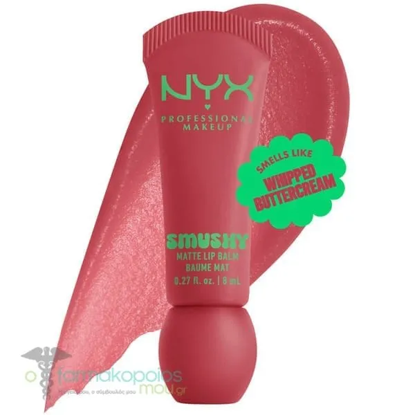 NYX PROFESSIONAL MAKE UP Smushy Matte Lip Balm, 8ml - Snuggle Szn