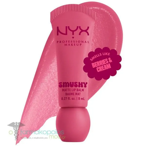 NYX PROFESSIONAL MAKE UP Smushy Matte Lip Balm, 8ml - Swipe Sesh