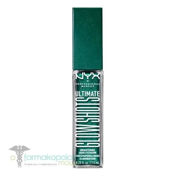NYX PROFESSIONAL MAKE UP Ultimate Glow Shots Liquid Eyeshadow, 7.5ml - Watermelon Wealth