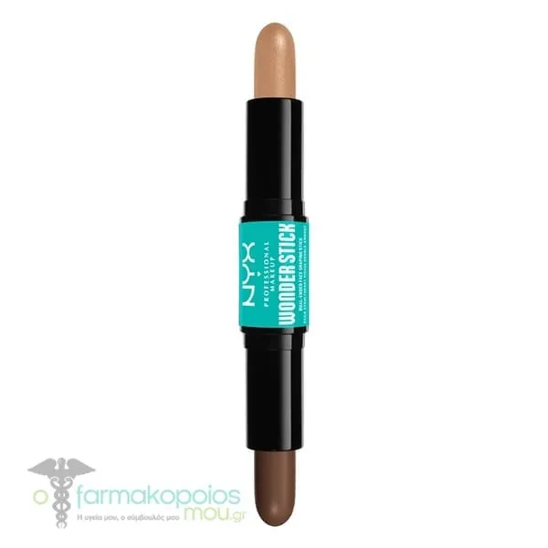 NYX PROFESSIONAL MAKE UP Wonder Stick for Highlighting & Contouring, 8gr - Medium Tan