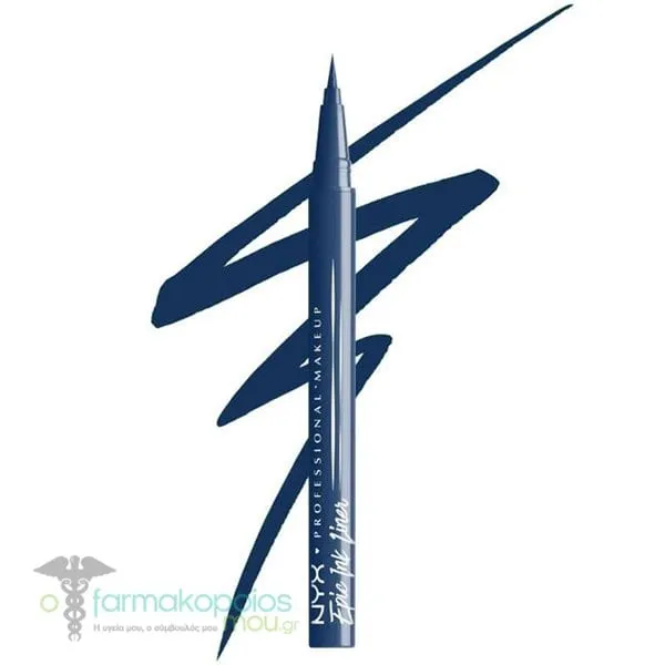 NYX Professional Makeup Epic Ink Liner Αδιάβροχο Eyeliner, 1ml - EIL10 Midnight Rise