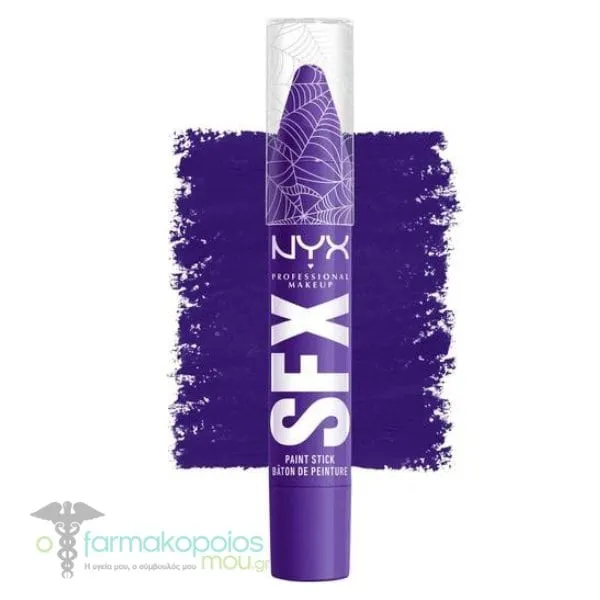 NYX PROFESSIONAL MAKEUP SFX Face & Body Paint Stick, 3g - 01 Night Terror