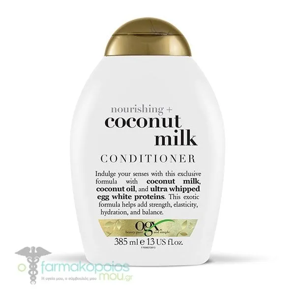 OGX Coconut Milk Nourishing Conditioner, 385ml