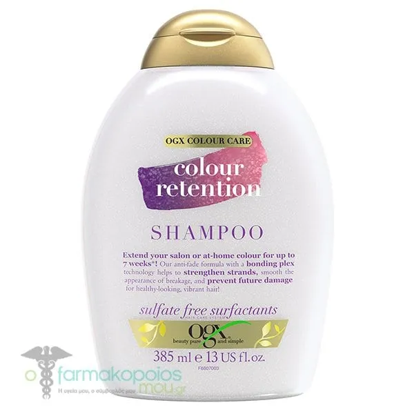 OGX Colour Retention Shampoo, 385ml