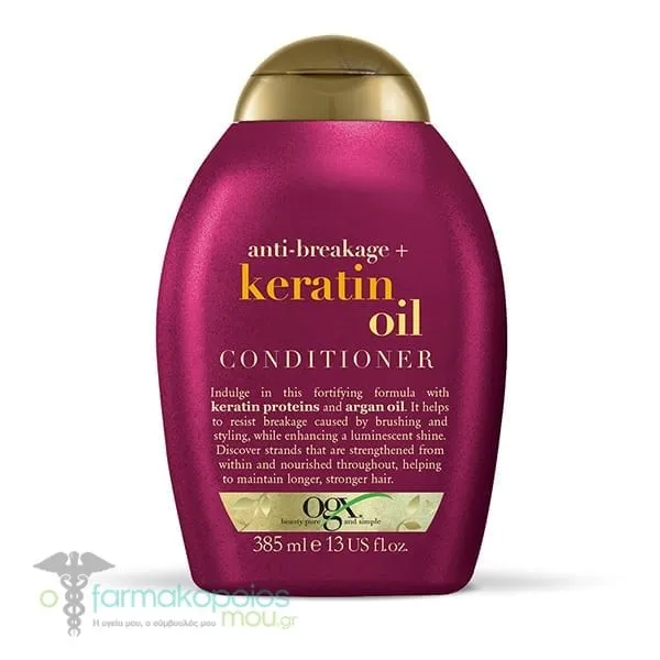 OGX Keratin Oil Anti-Breakage Conditioner, 385ml