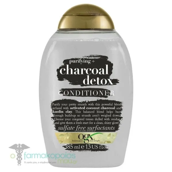 OGX Charcoal Detox Purifying Conditioner, 385ml