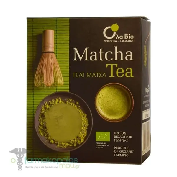 Ola Bio Τσάι Matcha Ιαπωνίας, 100g