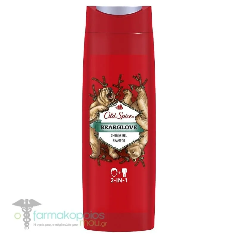 Old Spice Bearglove Shower Gel & Shampoo, 400ml