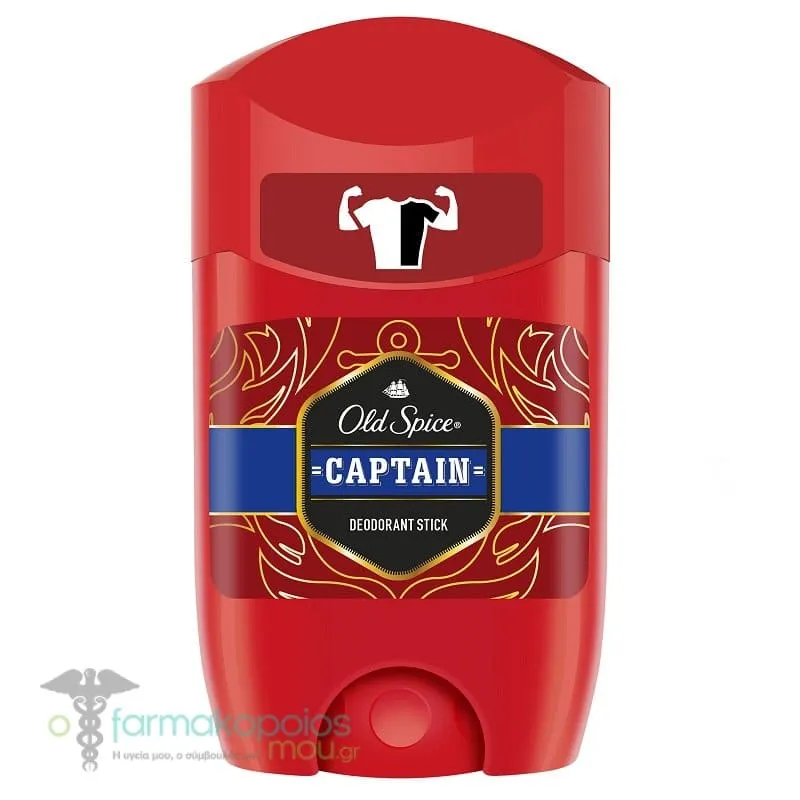 Old Spice Captain Stick Deodorant, 50ml