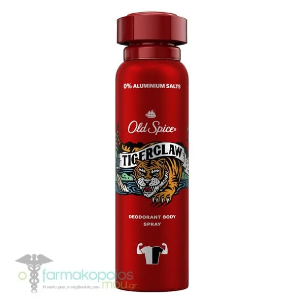 Old Spice Tiger Claw Body Spray, 150ml