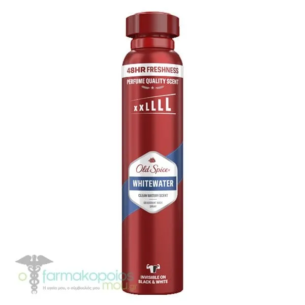 Old Spice Whitewater Deodorant Body Spray for Men, 250ml