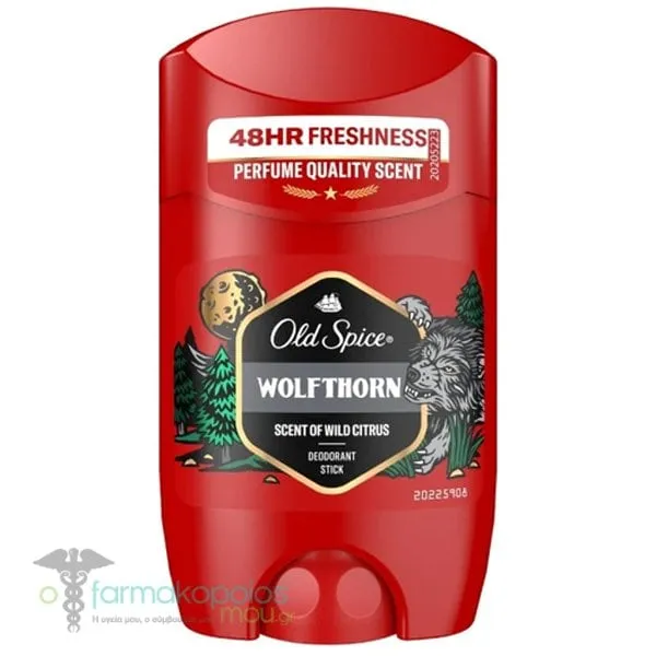 Old Spice Wolfthorn Stick Αποσμητικό Στικ για Άνδρες, 50ml