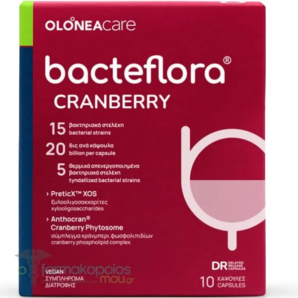 Olonea BacteFlora Cranberry, 10caps