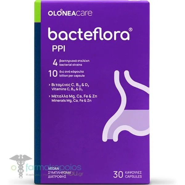 Olonea BacteFlora PPI, 30vcaps