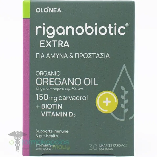 Olonea Riganobiotic Extra, 30softgels