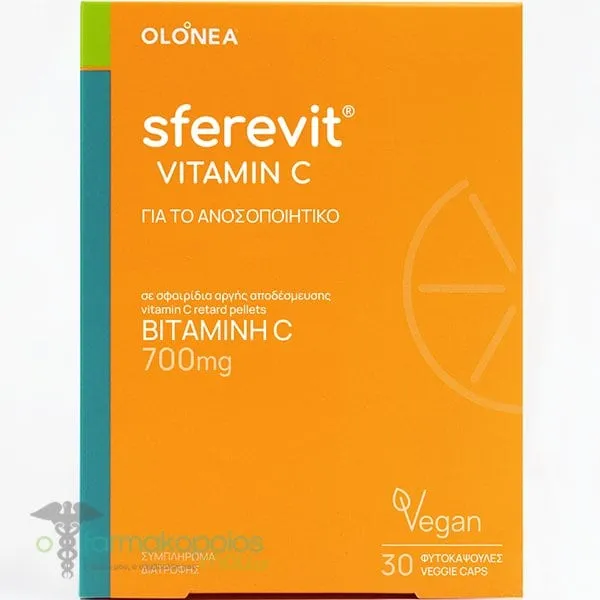 Olonea Sferevit Vitamin C, 30veg.caps