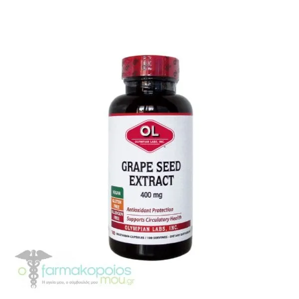 Olympian Labs Grape Seed Extract 400mg, 100caps