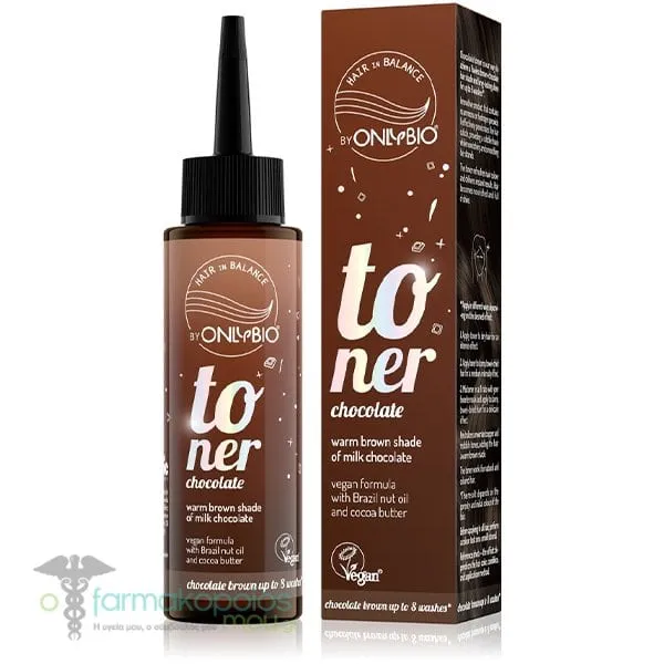 OnlyBio Toner Chocolate Χωρίς Αμμωνία, 100ml