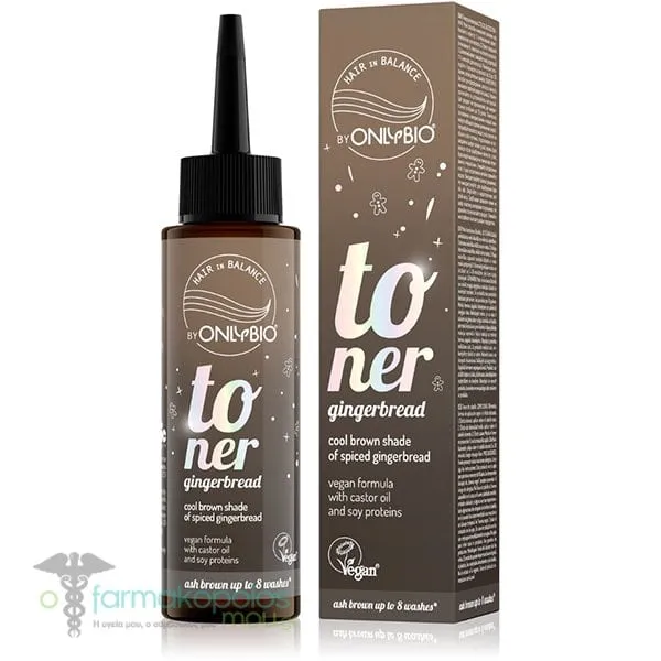 OnlyBio Toner Gingerbread Χωρίς Αμμωνία, 100ml