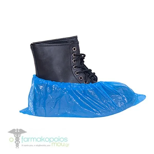 Open Care Shoe Covers Blue, 100pcs