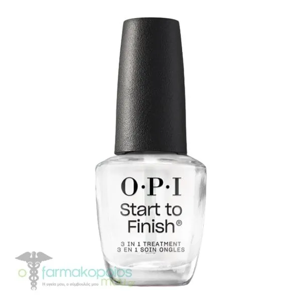 O.P.I Start to Finish 3-in-1 Treatment, 15ml