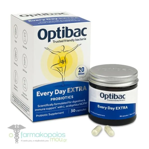Optibac for Every Day Extra Strength, 30caps